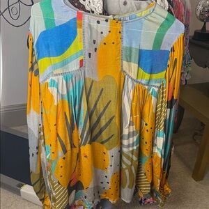 Vibrant Multicolor Women's Blouse